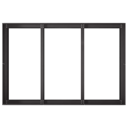 Vaso da giardino Nero 120 x 80 x 60 cm | homemem39
