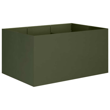Vaso da giardino Verde Oliva 120 x 80 x 60 cm | homemem39