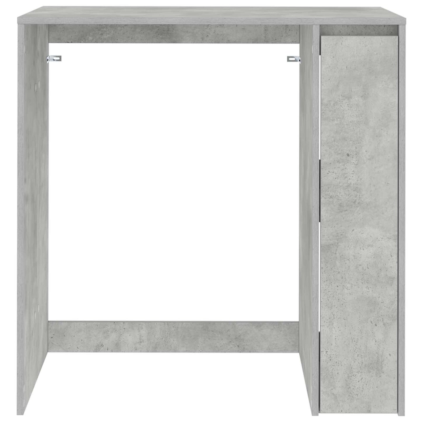 Mobiletto per lavatrice con porta Calcestruzzo 87 x 60 x 89 cm | homemem39