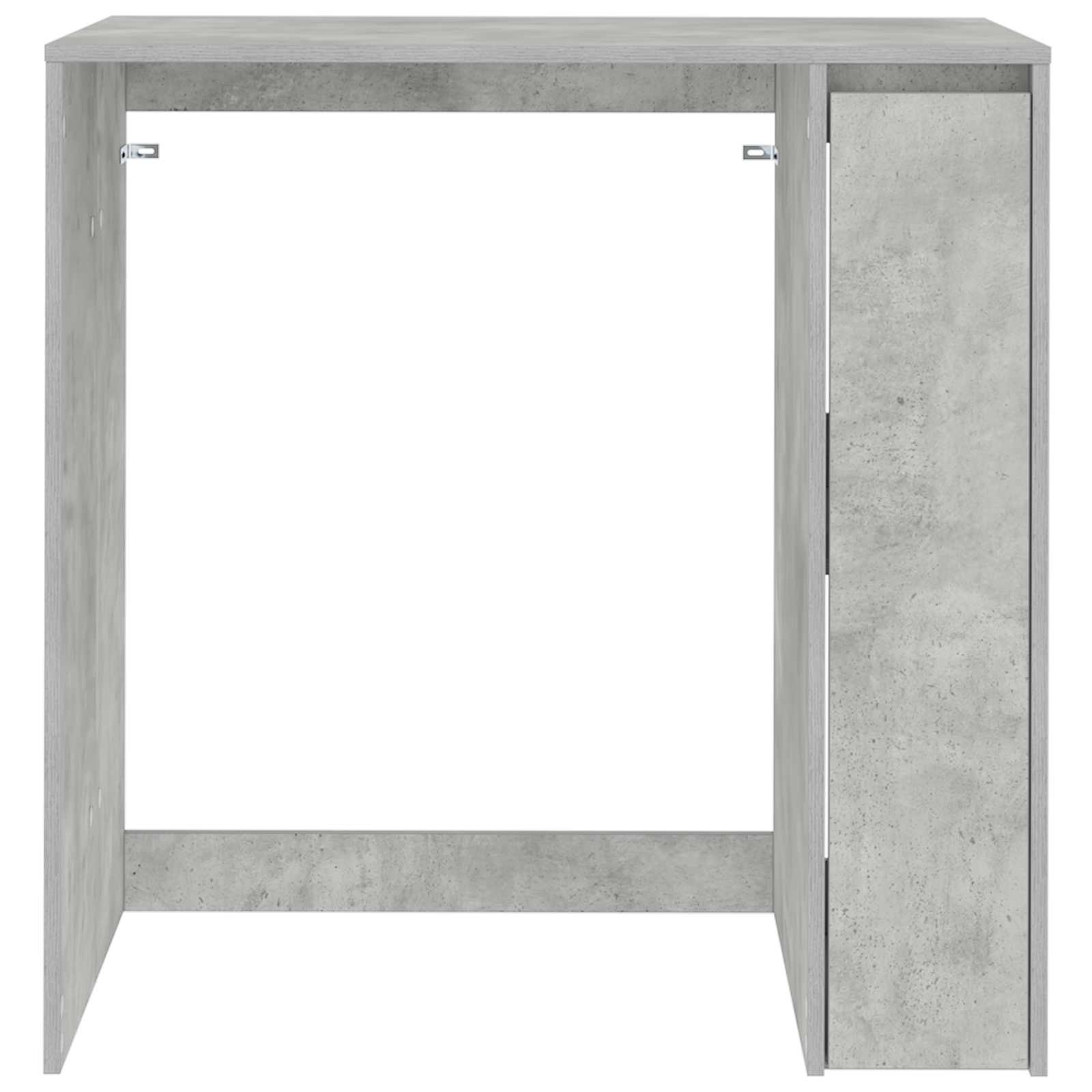 Mobiletto per lavatrice con porta Calcestruzzo 87 x 60 x 89 cm | homemem39