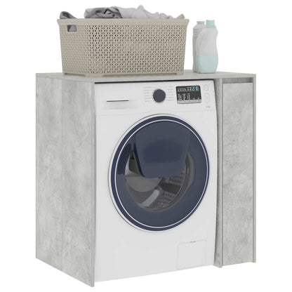 Mobiletto per lavatrice con porta Calcestruzzo 87 x 60 x 89 cm | homemem39