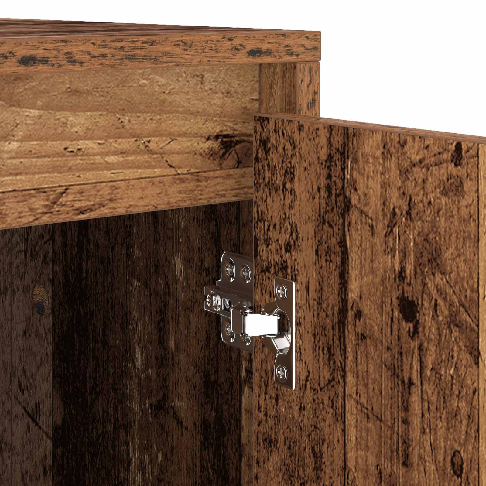 Mobiletto per lavatrice con porta Legno vecchio 87 x 60 x 89 cm | homemem39