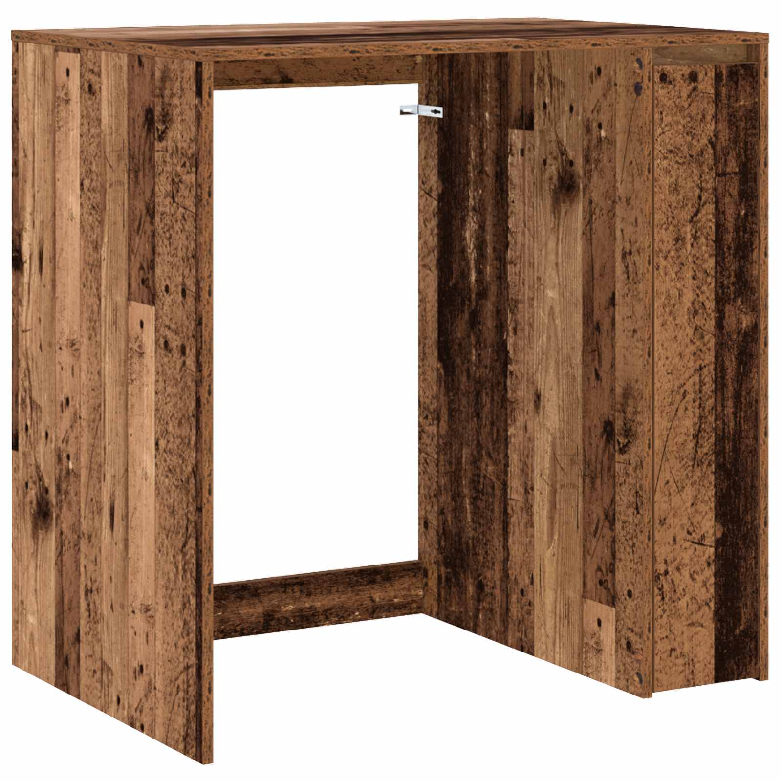 Mobiletto per lavatrice con porta Legno vecchio 87 x 60 x 89 cm | homemem39