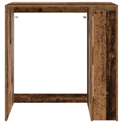Mobiletto per lavatrice con porta Legno vecchio 87 x 60 x 89 cm | homemem39