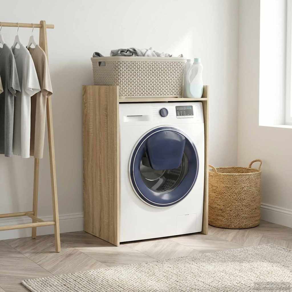 Mobiletto per lavatrice Sonoma 67,5 x 48 x 97 cm | homemem39