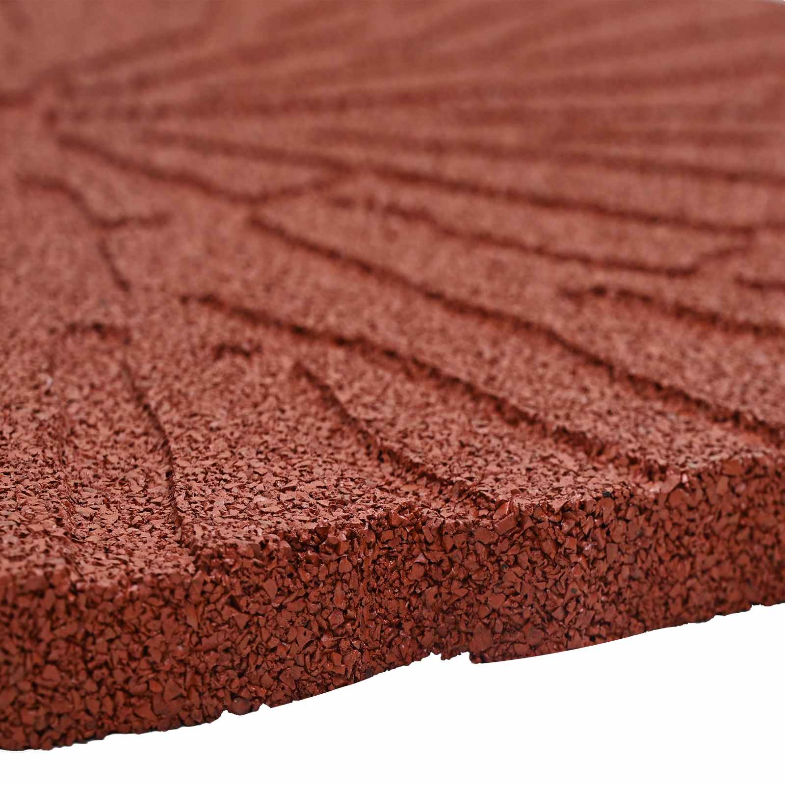 Pietra da Passo 6 pcs Rosso Ø 45 x 1,8 cm Gomma | homemem39