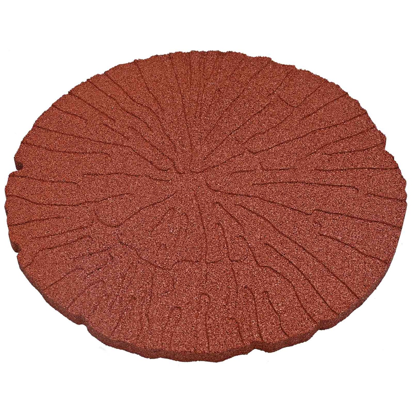 Pietra da Passo 6 pcs Rosso Ø 45 x 1,8 cm Gomma