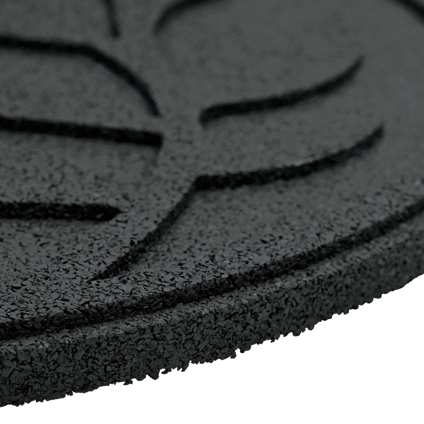 Pietra da Passo 6 pcs Nero Ø 44 x 2 cm Gomma | homemem39