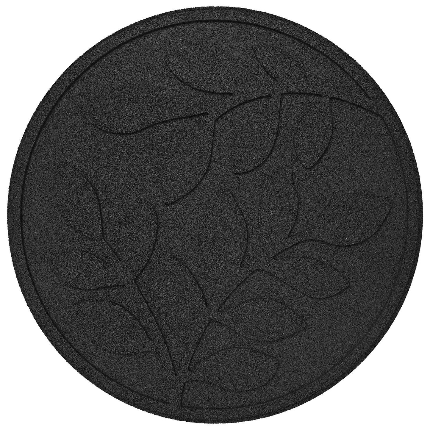 Pietra da Passo 6 pcs Nero Ø 44 x 2 cm Gomma | homemem39