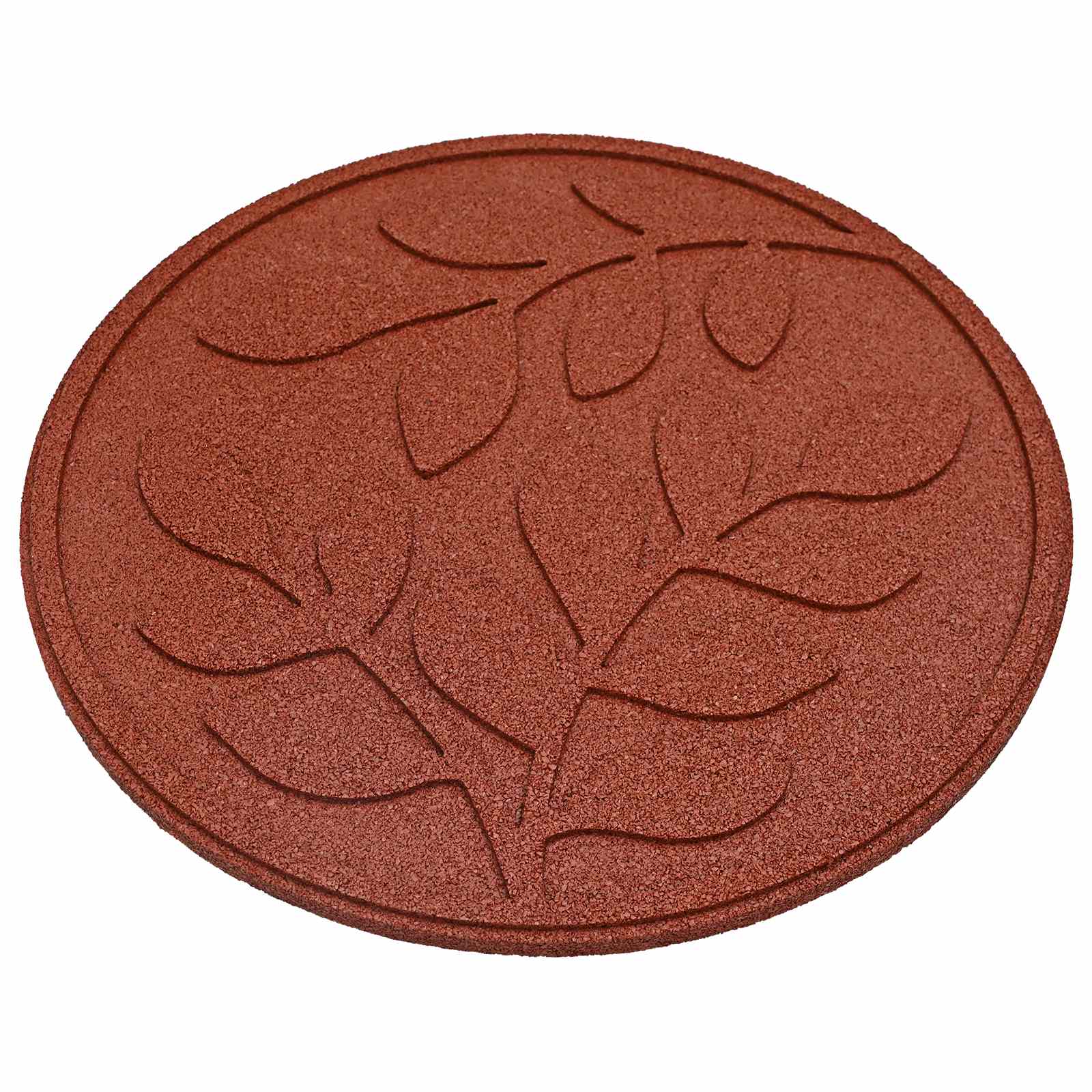 Pietra da Passo 6 pcs Rosso Ø 44 x 2 cm Gomma | homemem39