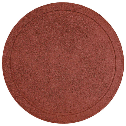 Pietra da Passo 6 pcs Rosso Ø 44 x 2 cm Gomma | homemem39