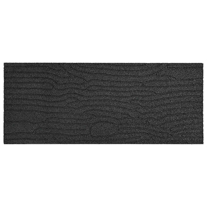 Pietra da Passo 6 pcs Nero 60,5 x 25 x 2 cm Gomma | homemem39