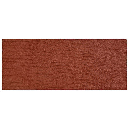 Pietra da Passo 6 pcs Rosso 60,5 x 25 x 2 cm Gomma | homemem39