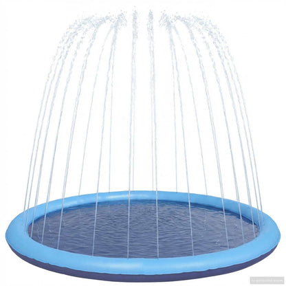 Piscina Splash per Bambini e Cani Blu Ø150 x 10 cm PVC | homemem39
