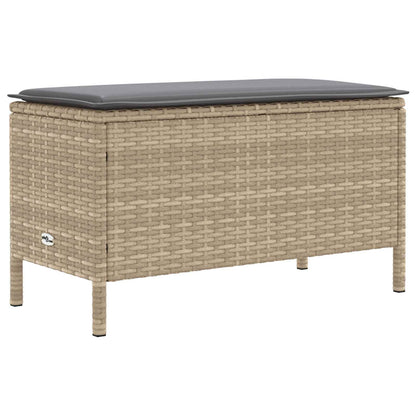 Set di Mobili 5 pcs Beige e Grigio Chiaro Rattan in PE | homemem39