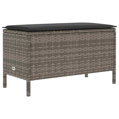 Set di Mobili 7 pcs Grigio e Grigio Scuro Rattan in PE | homemem39