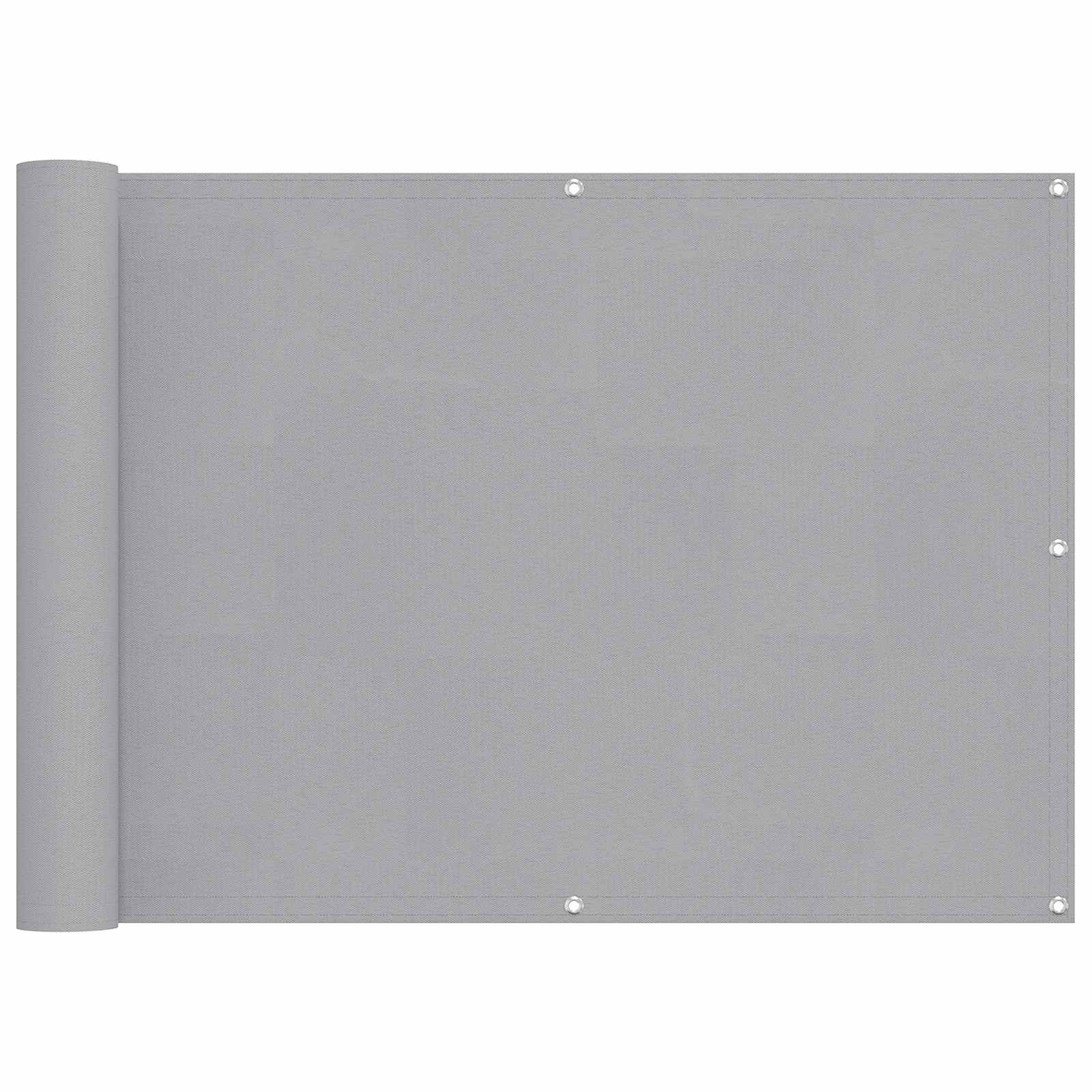 Schermo da balcone Grigio chiaro 75 x 200 cm | homemem39