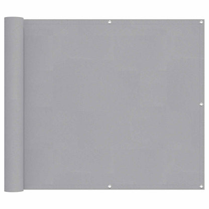 Schermo da balcone Grigio chiaro 100 x 300 cm Tessuto Oxford | homemem39