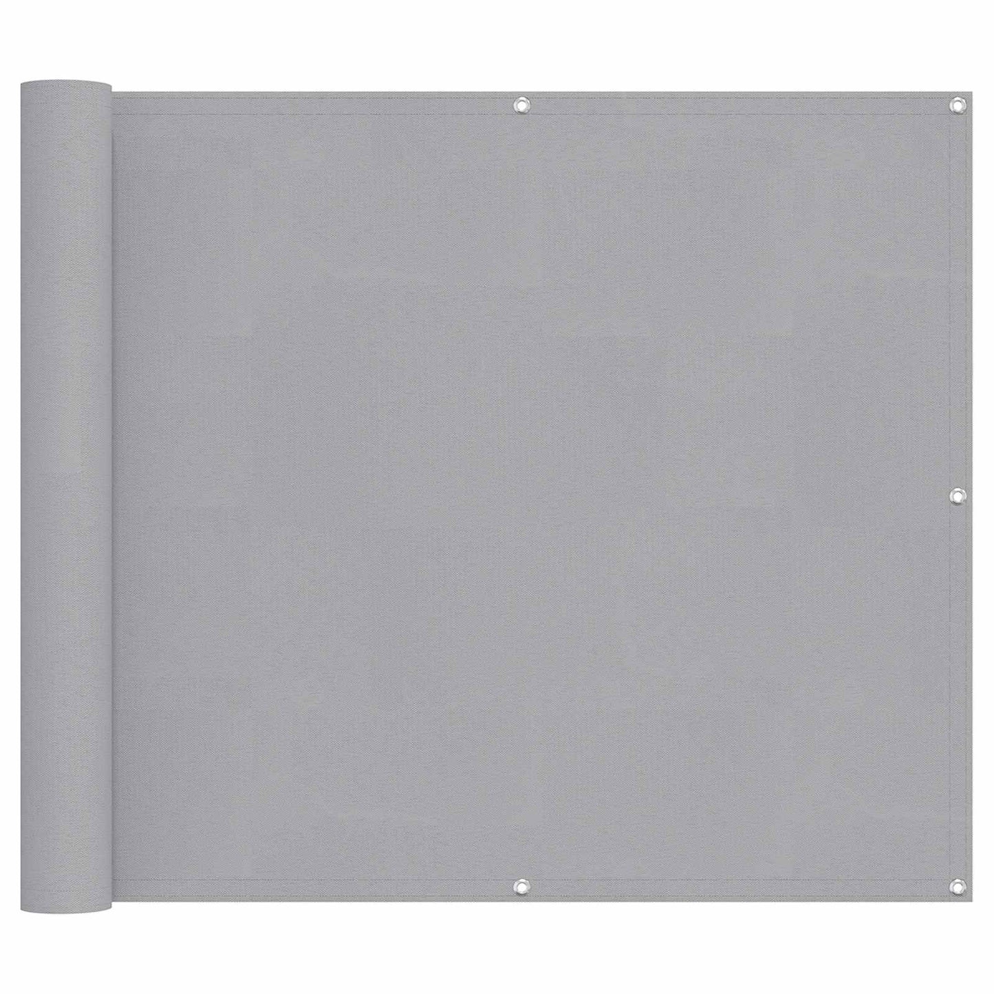 Schermo da balcone Grigio chiaro 100 x 500 cm Tessuto Oxford | homemem39