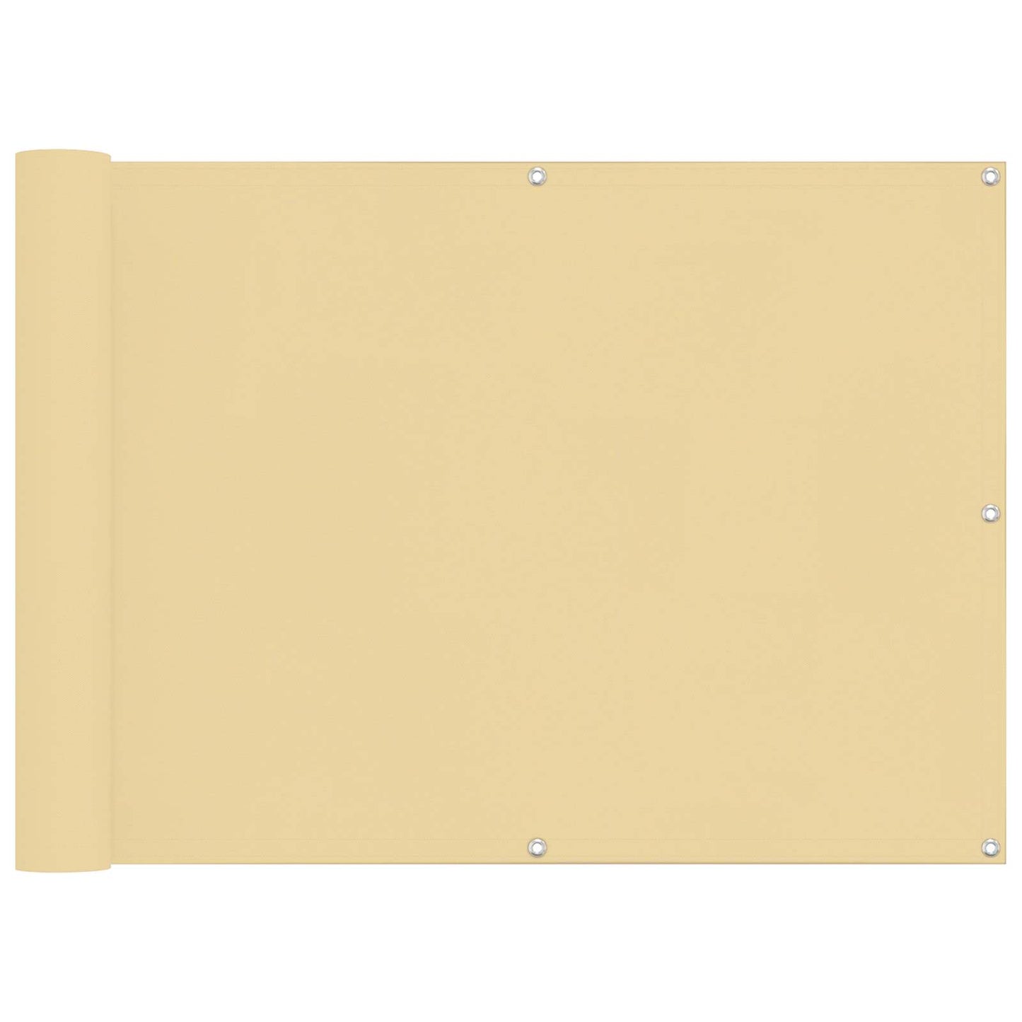 Schermo da balcone 75 x 200 cm Oxford alu rivestito in PU | homemem39