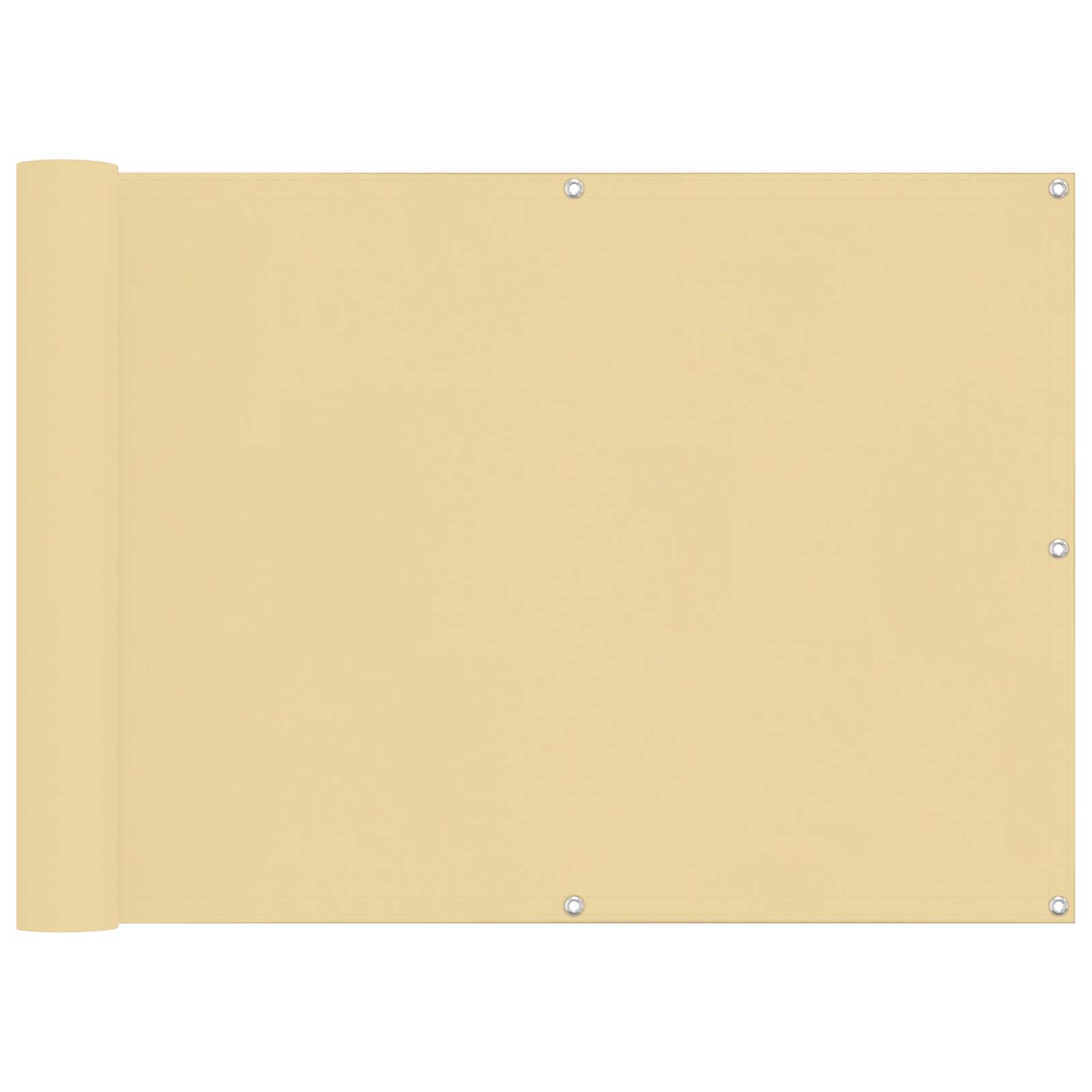 Schermo da balcone 75 x 200 cm Oxford alu rivestito in PU | homemem39