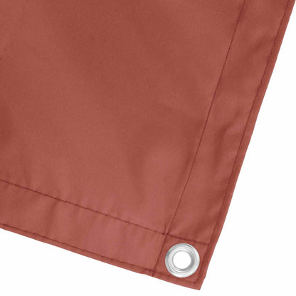 Schermo da balcone Terracotta 110 x 500 cm Tessuto Oxford