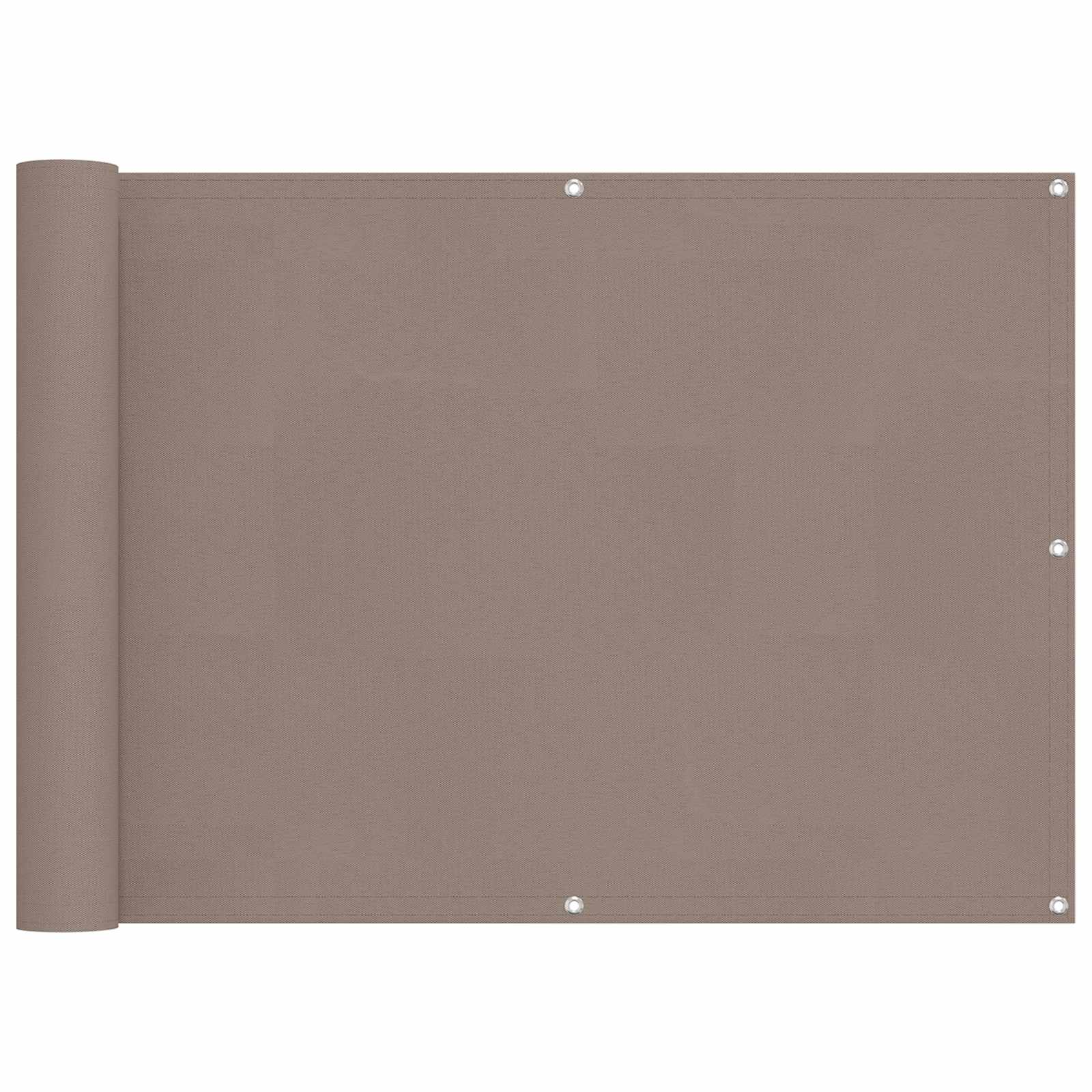 Schermo da balcone 75 x 200 cm Oxford alu rivestito in PU | homemem39
