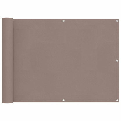 Schermo da balcone 75 x 200 cm Oxford alu rivestito in PU | homemem39