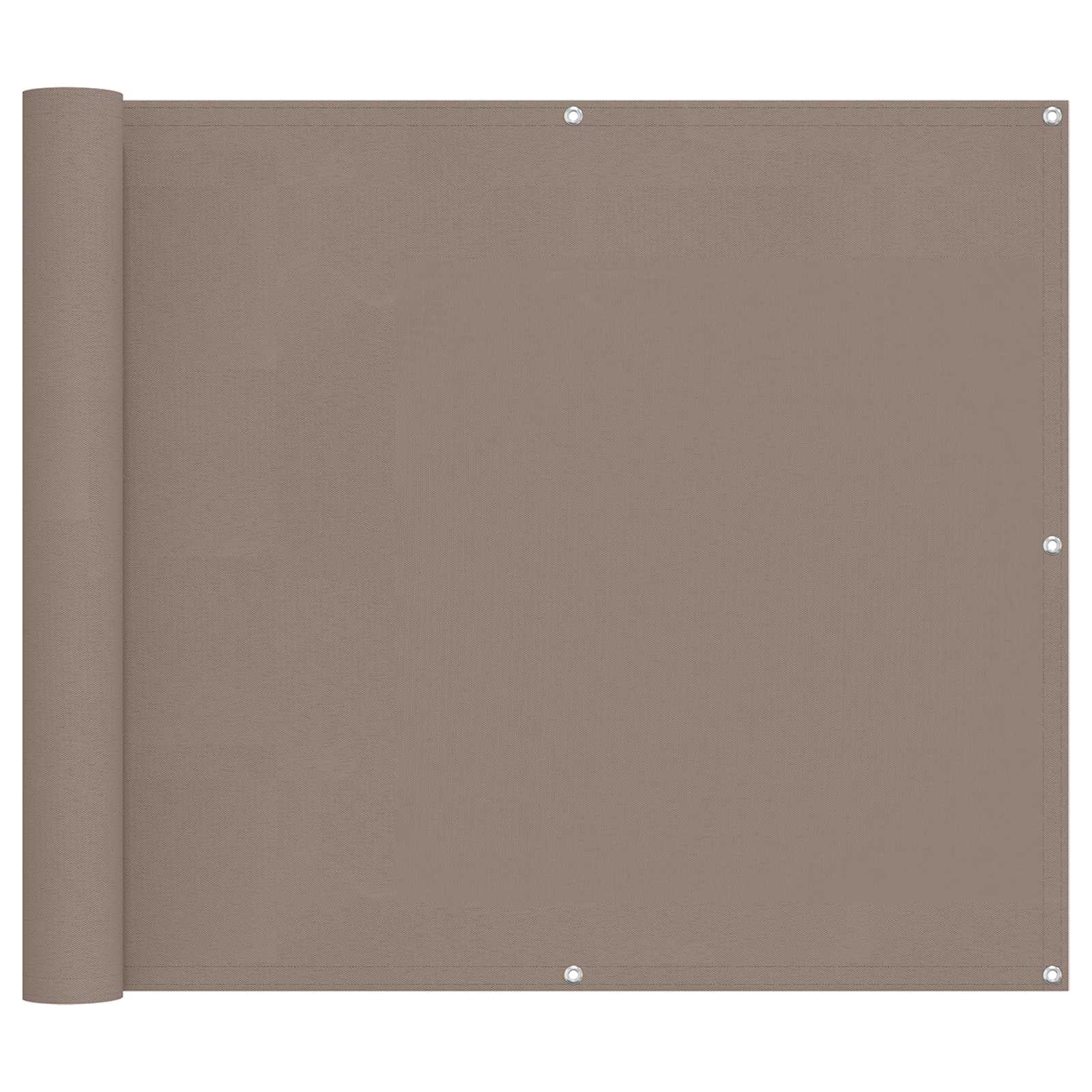 Schermo da balcone 90 x 200 cm Oxford alu rivestito in PU | homemem39