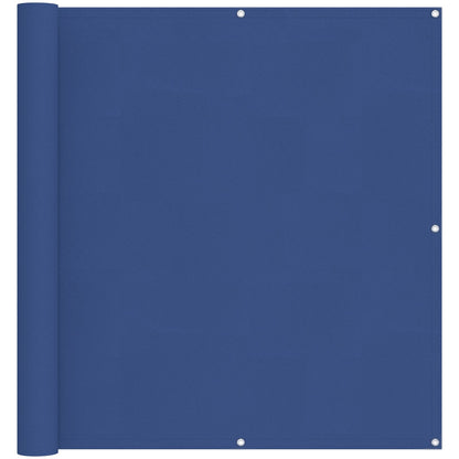 Schermo da balcone Blu 110 x 500 cm Tessuto Oxford