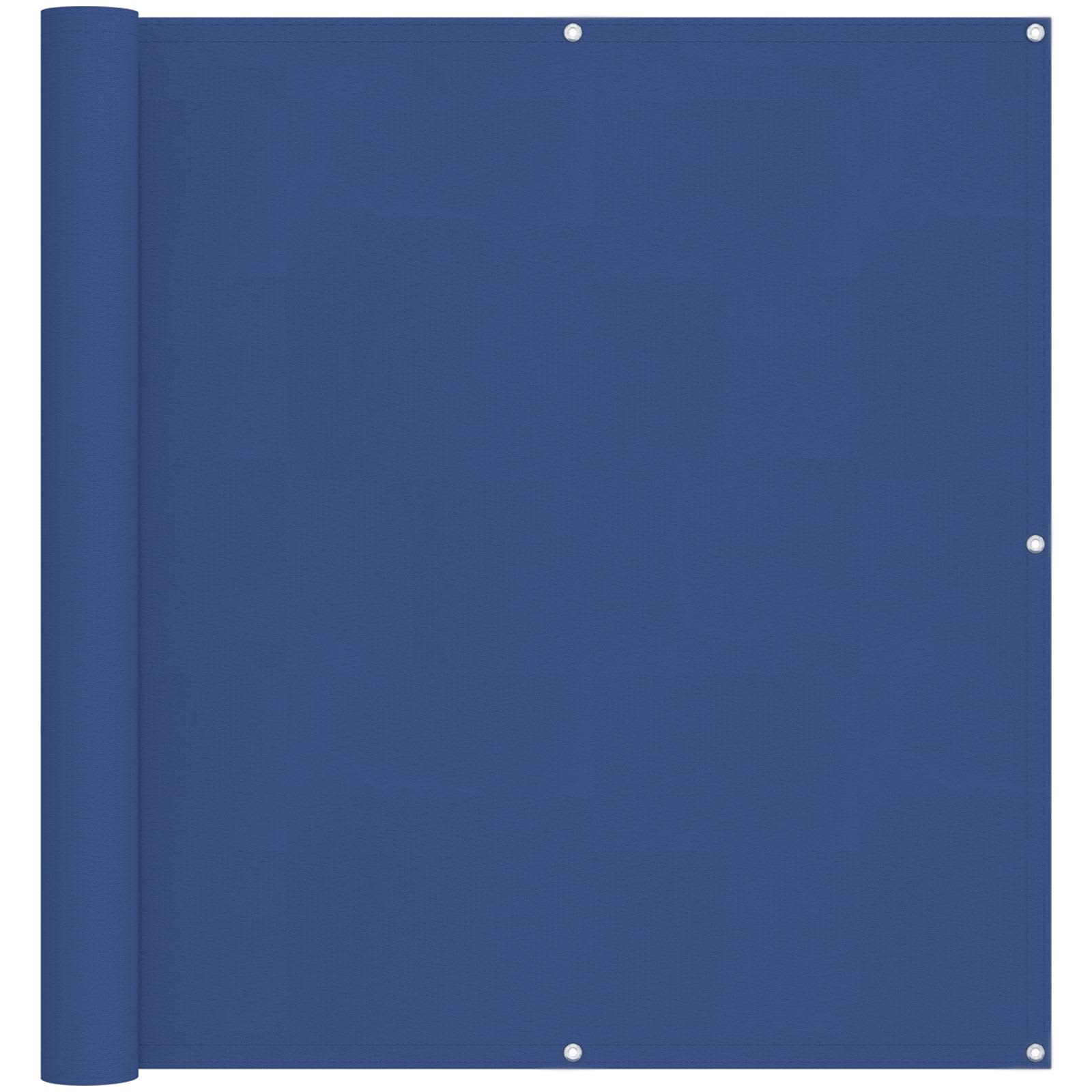 Schermo da balcone Blu 110 x 600 cm Tessuto Oxford | homemem39