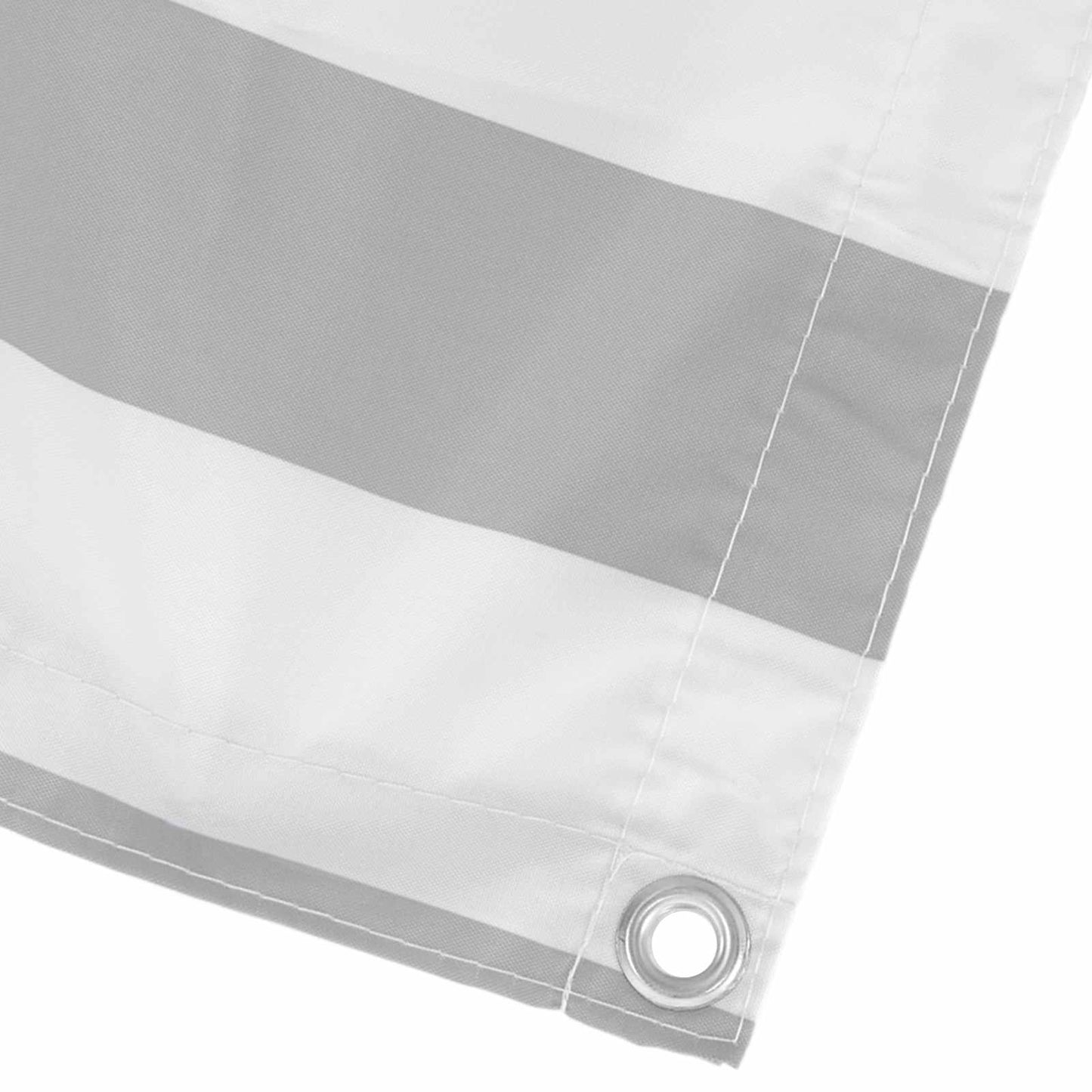 Schermo da balcone Grigio chiaro e bianco 90 x 300 cm | homemem39