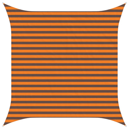Vela da ombra solare Arancione e Marrone 3 x 3 m