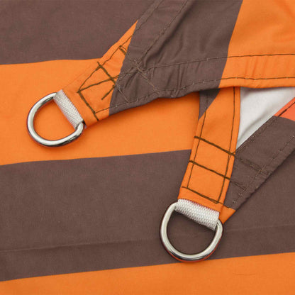 Vela da ombra solare Arancione e Marrone 4 x 4 m | homemem39