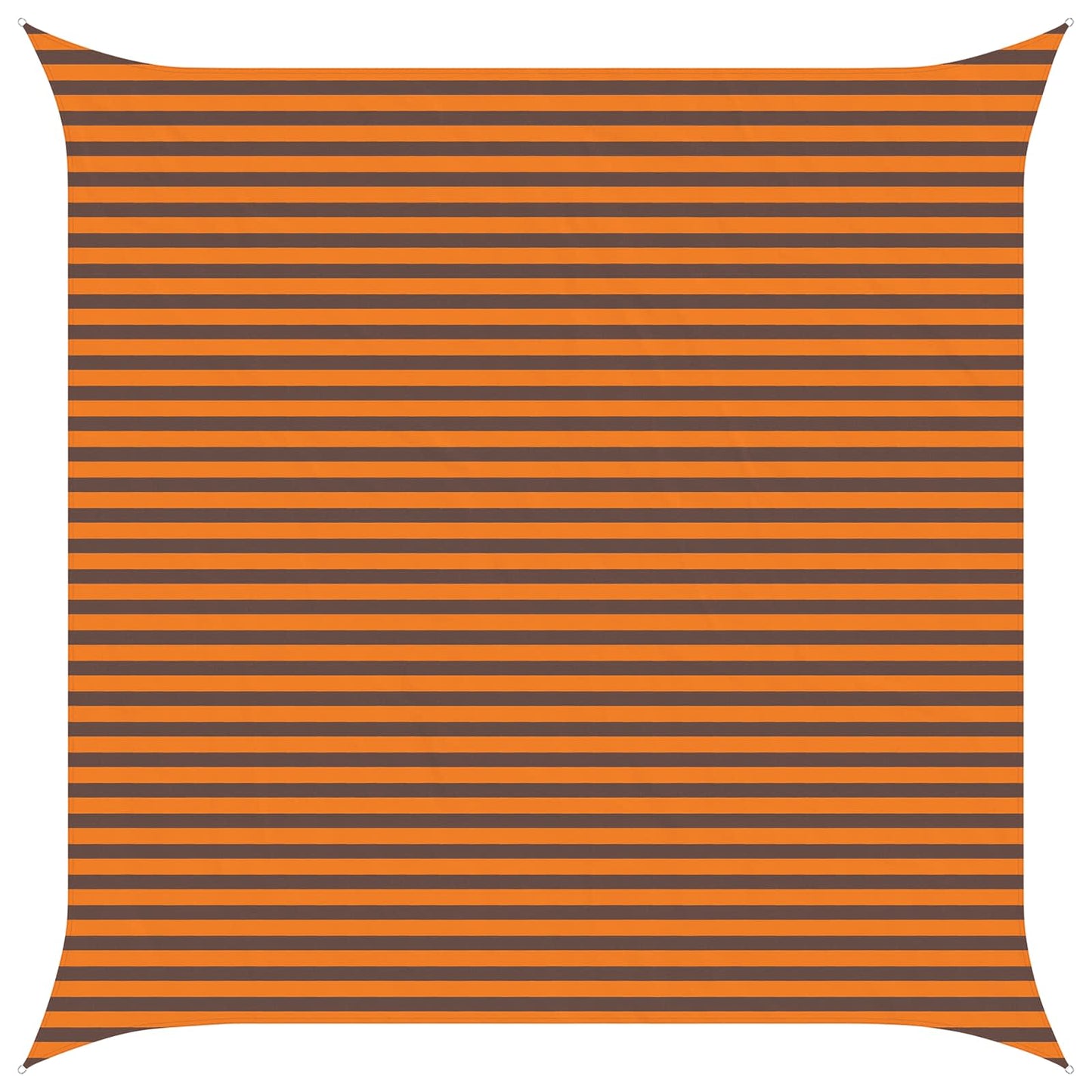 Vela da ombra solare Arancione e Marrone 4,5 x 4,5 m | homemem39