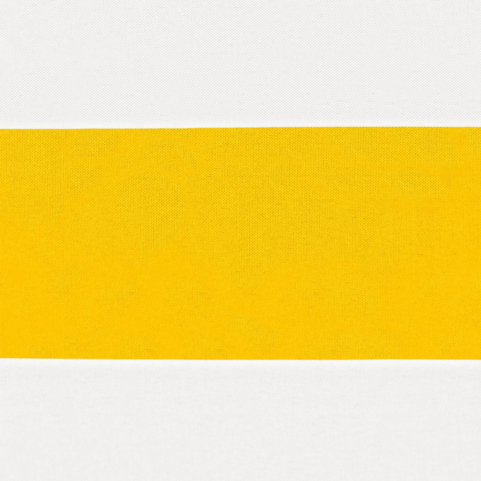 Vela da ombra solare Giallo e Bianco 6 x 6 m | homemem39