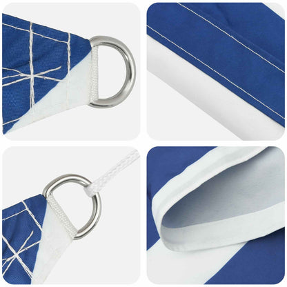 Vela da ombra solare Blu e Bianco 4 x 4 m | homemem39