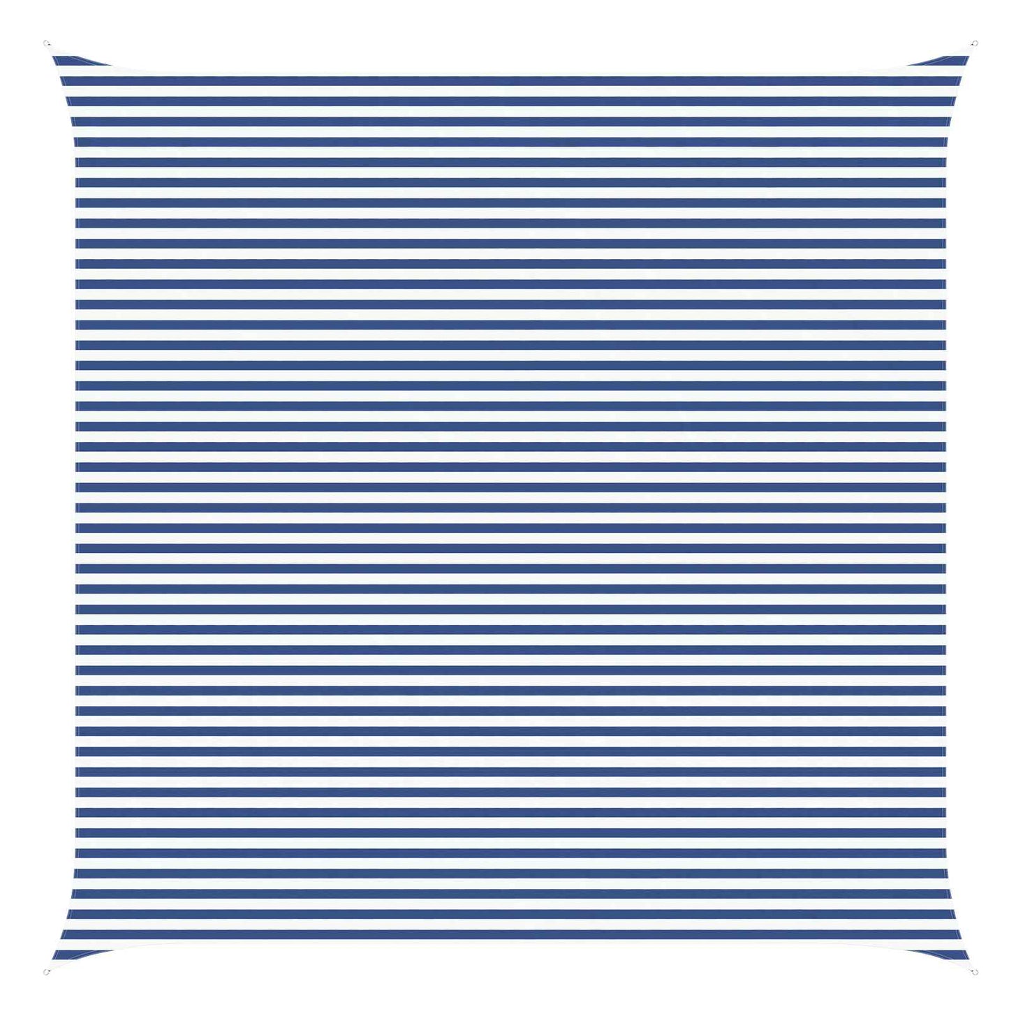 Vela da ombra solare Blu e Bianco 6 x 6 m | homemem39