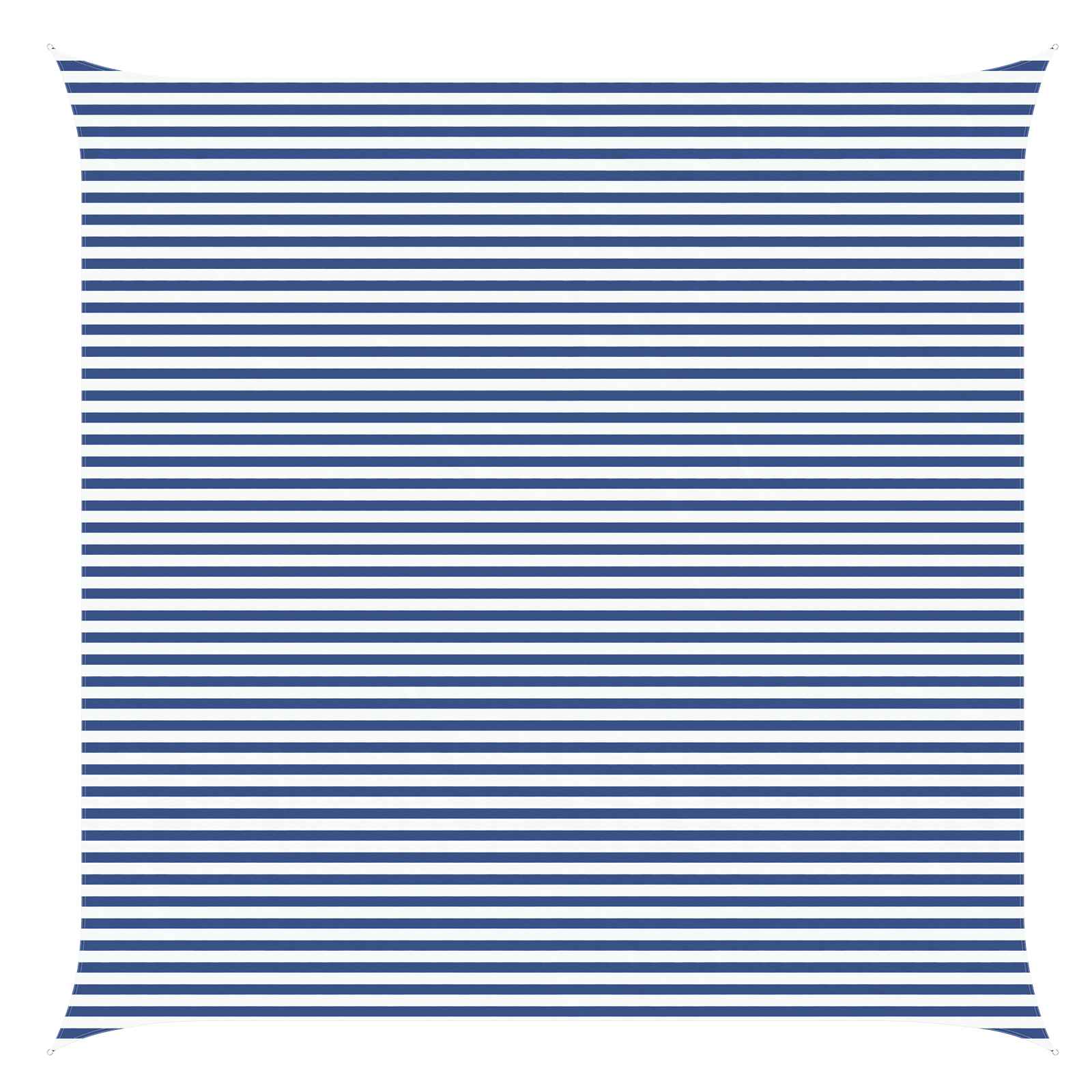 Vela da ombra solare Blu e Bianco 6 x 6 m | homemem39