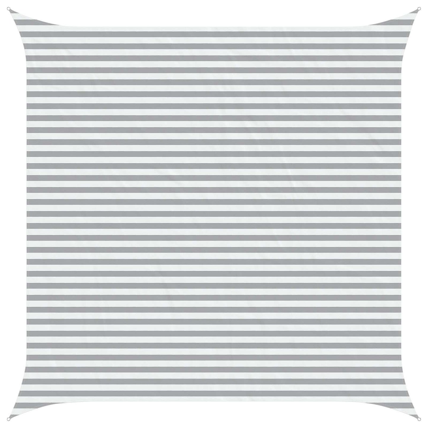 Vela da ombra solare Grigio chiaro e bianco 4,5 x 4,5 m | homemem39