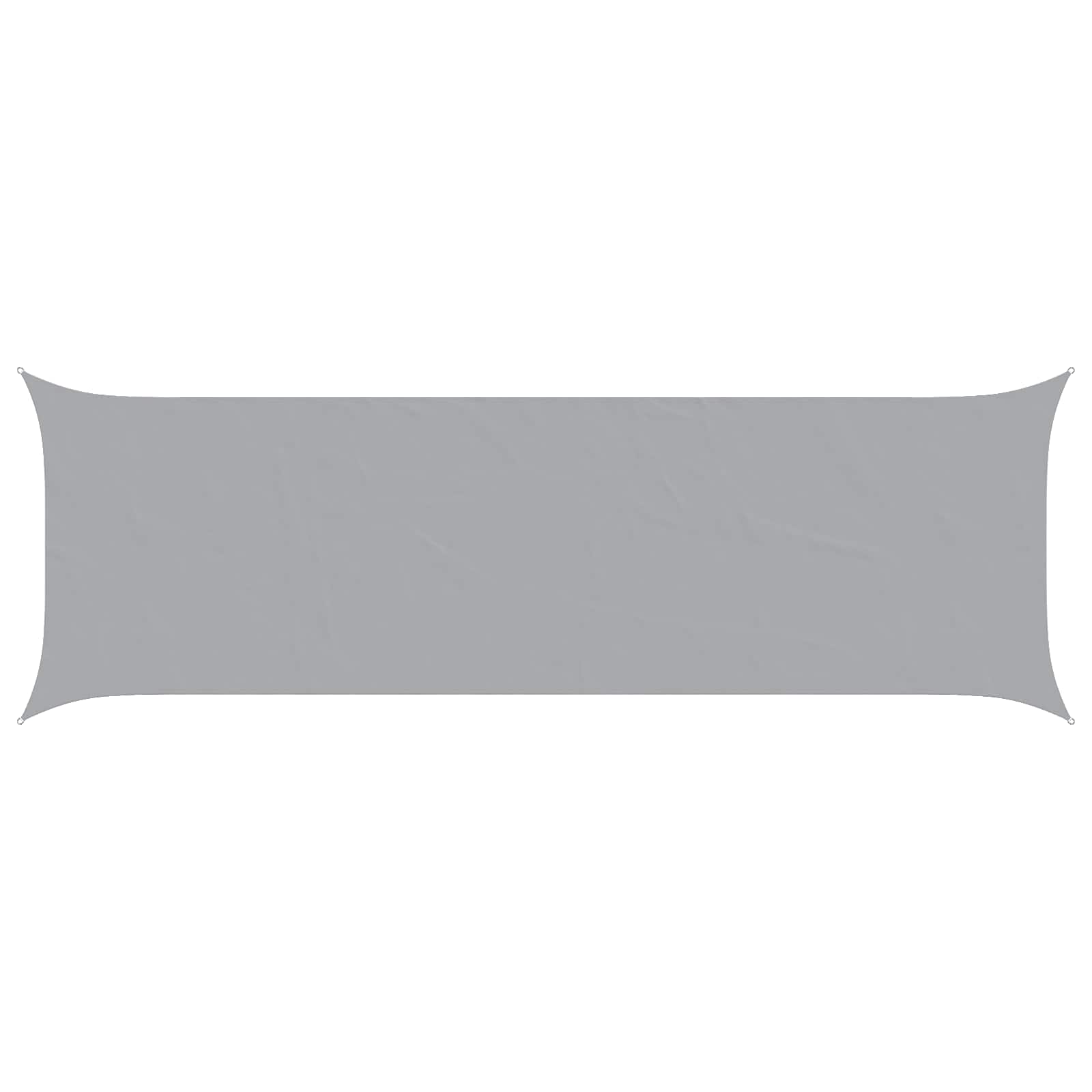 Vela da ombra solare Grigio Chiaro 6 x 2 m | homemem39