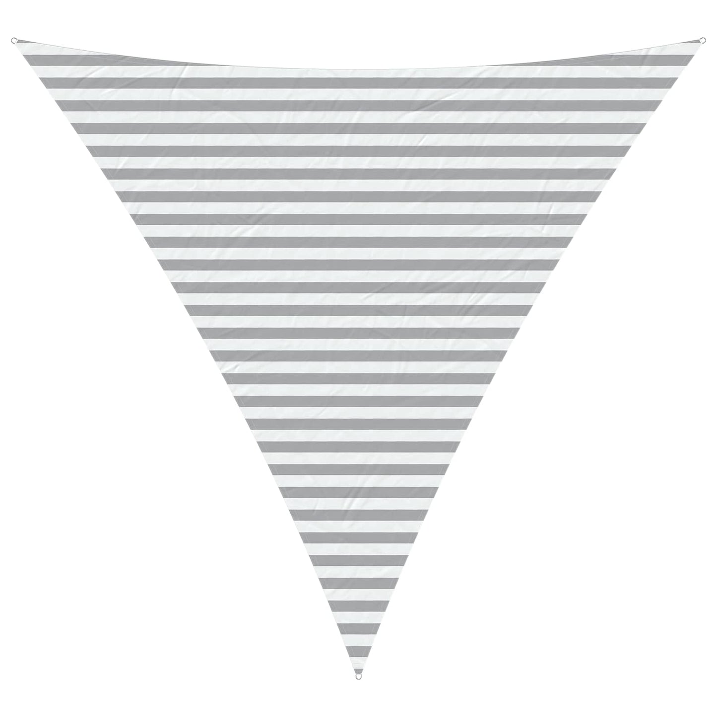 Vela da ombra solare Grigio chiaro e bianco 4 x 4 x 4 m | homemem39