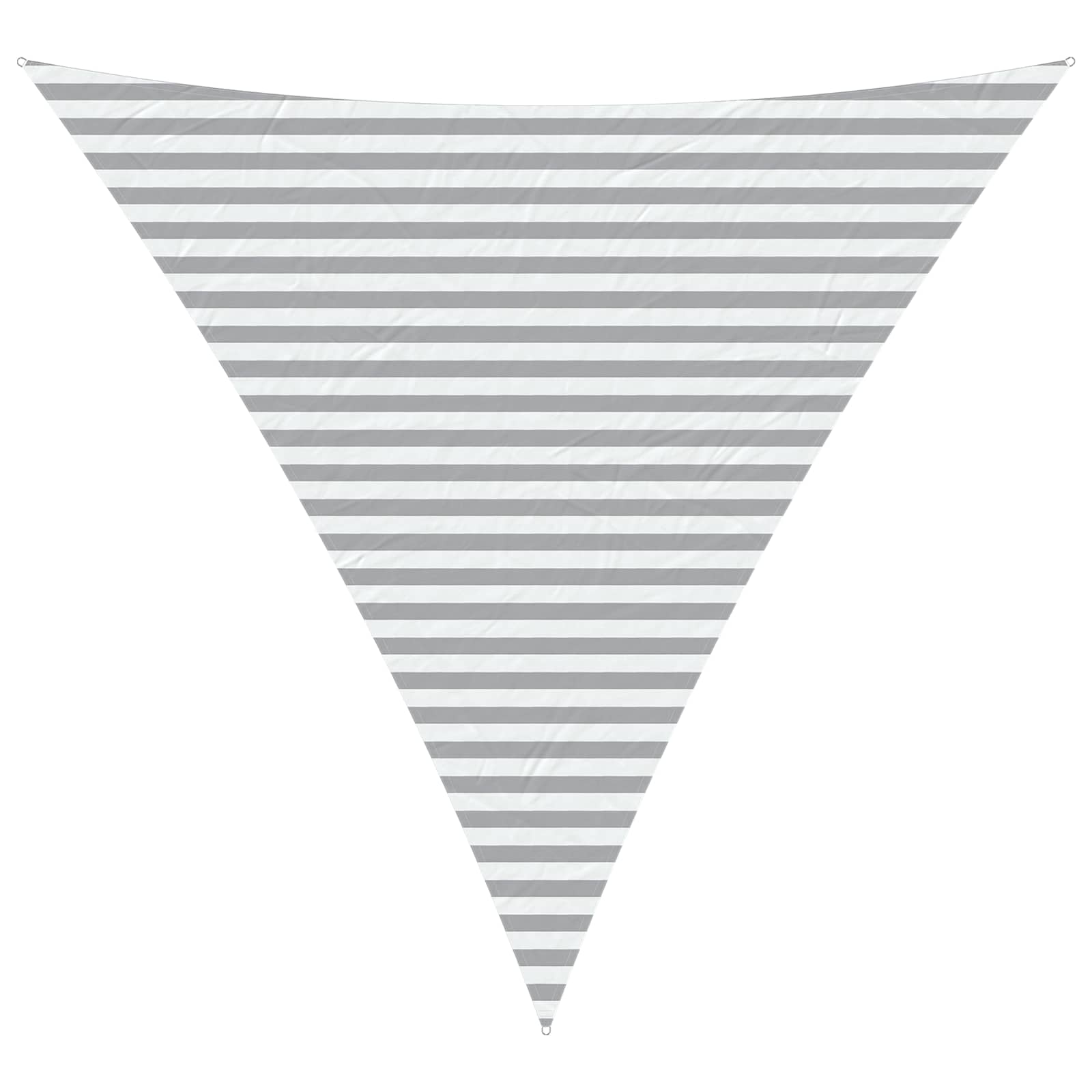 Vela da ombra solare Grigio chiaro e bianco 4 x 4 x 4 m | homemem39