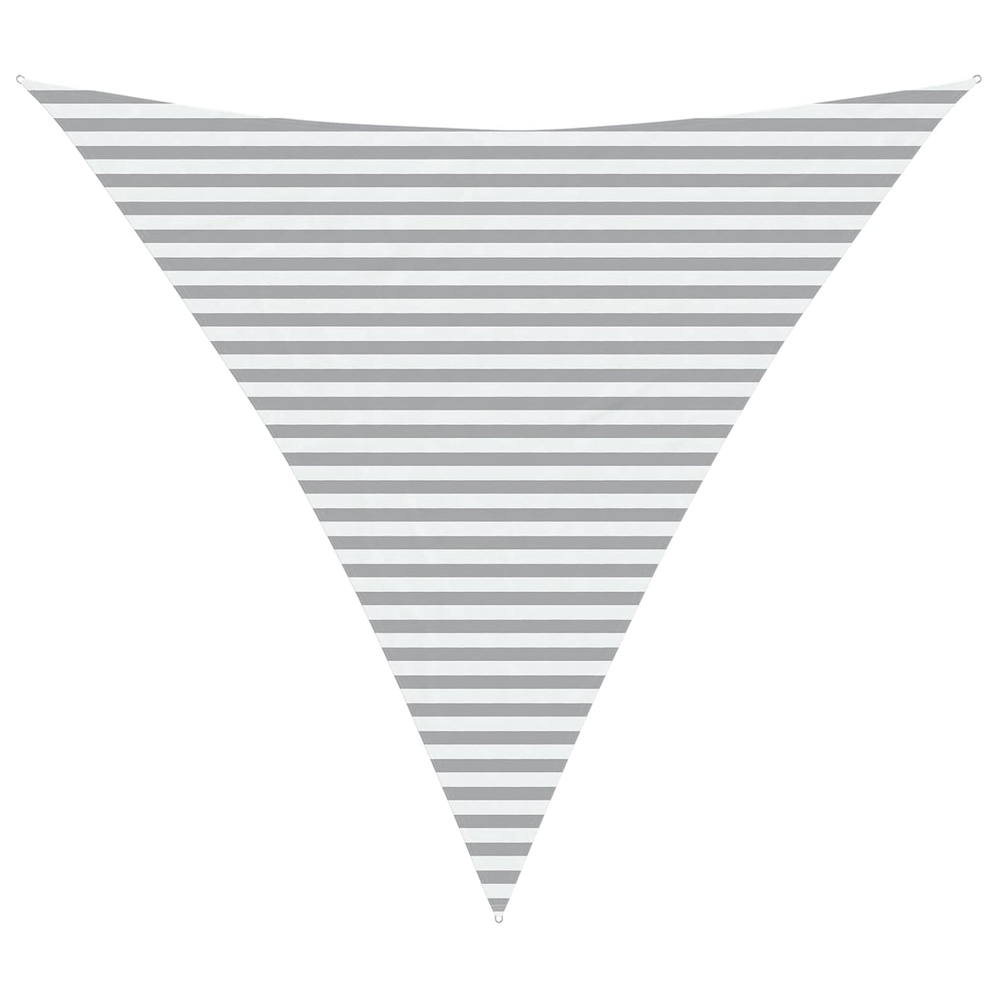 Vela da ombra solare Grigio chiaro e bianco 4,5 x 4,5 x 4,5 m | homemem39