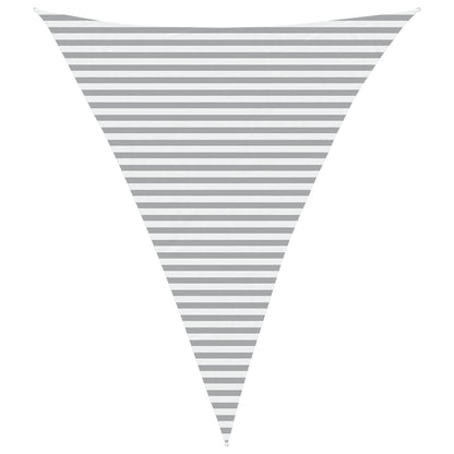 Vela da ombra solare Grigio chiaro e bianco 4 x 5 x 5 m | homemem39