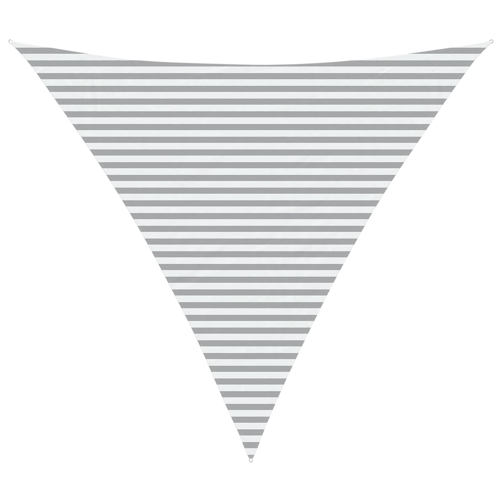 Vela da ombra solare Grigio chiaro e bianco 5 x 5 x 5 m | homemem39