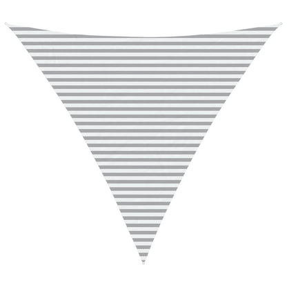 Vela da ombra solare Grigio chiaro e bianco 5 x 5 x 5 m | homemem39