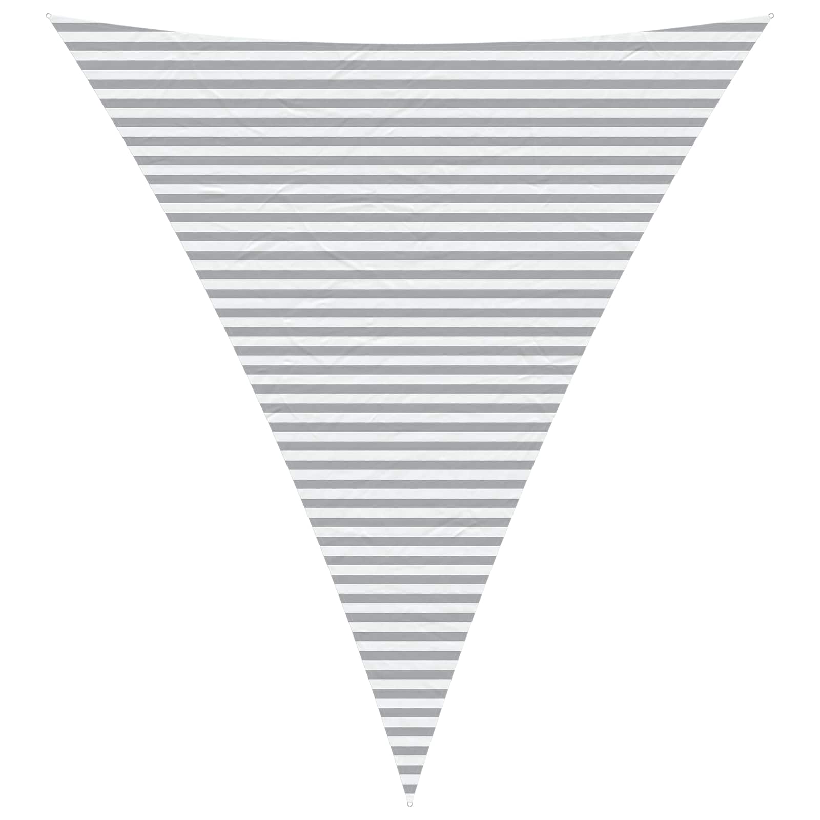 Vela da ombra solare Grigio chiaro e bianco 5 x 6 x 6 m | homemem39