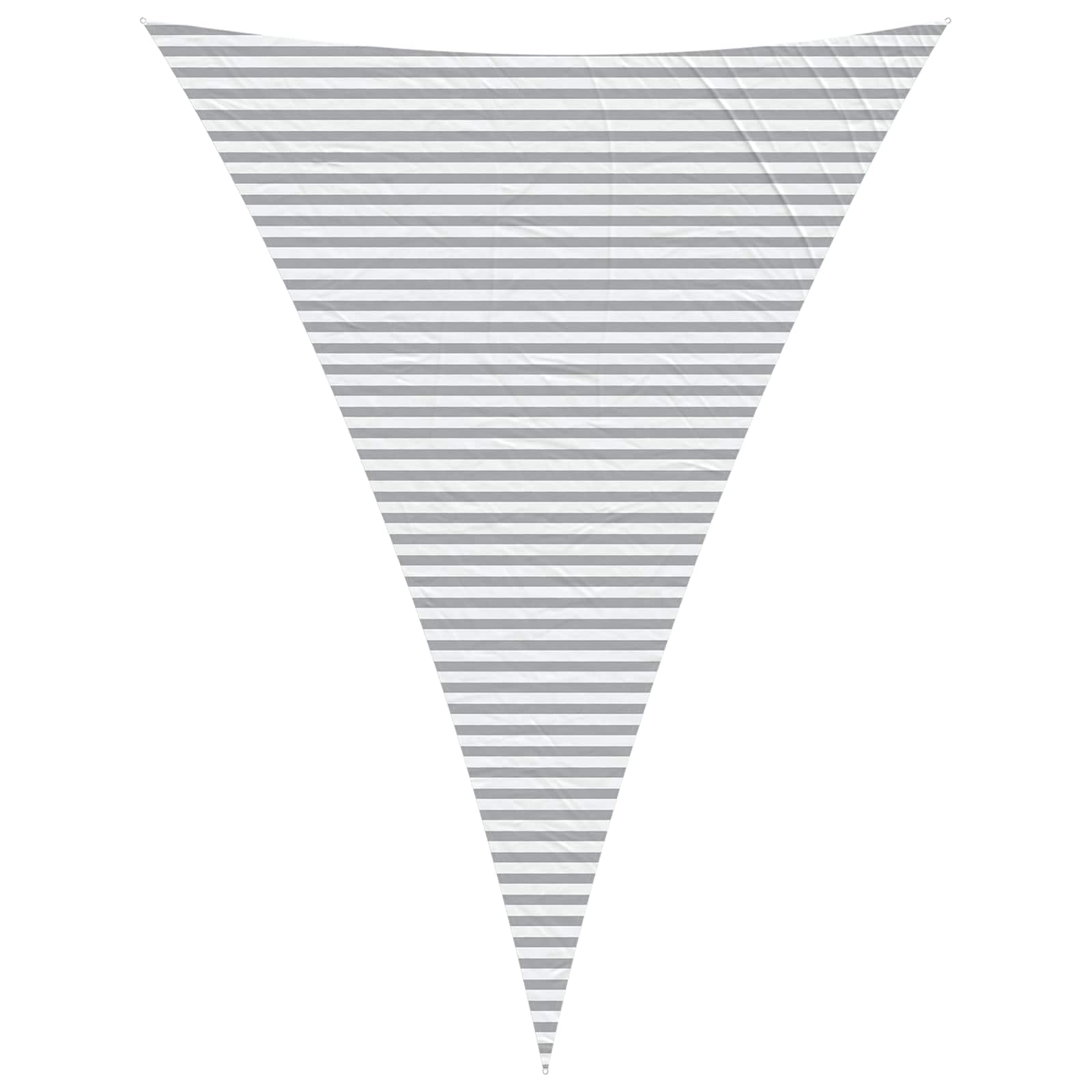 Vela da ombra solare Grigio chiaro e bianco 5 x 7 x 7 m | homemem39