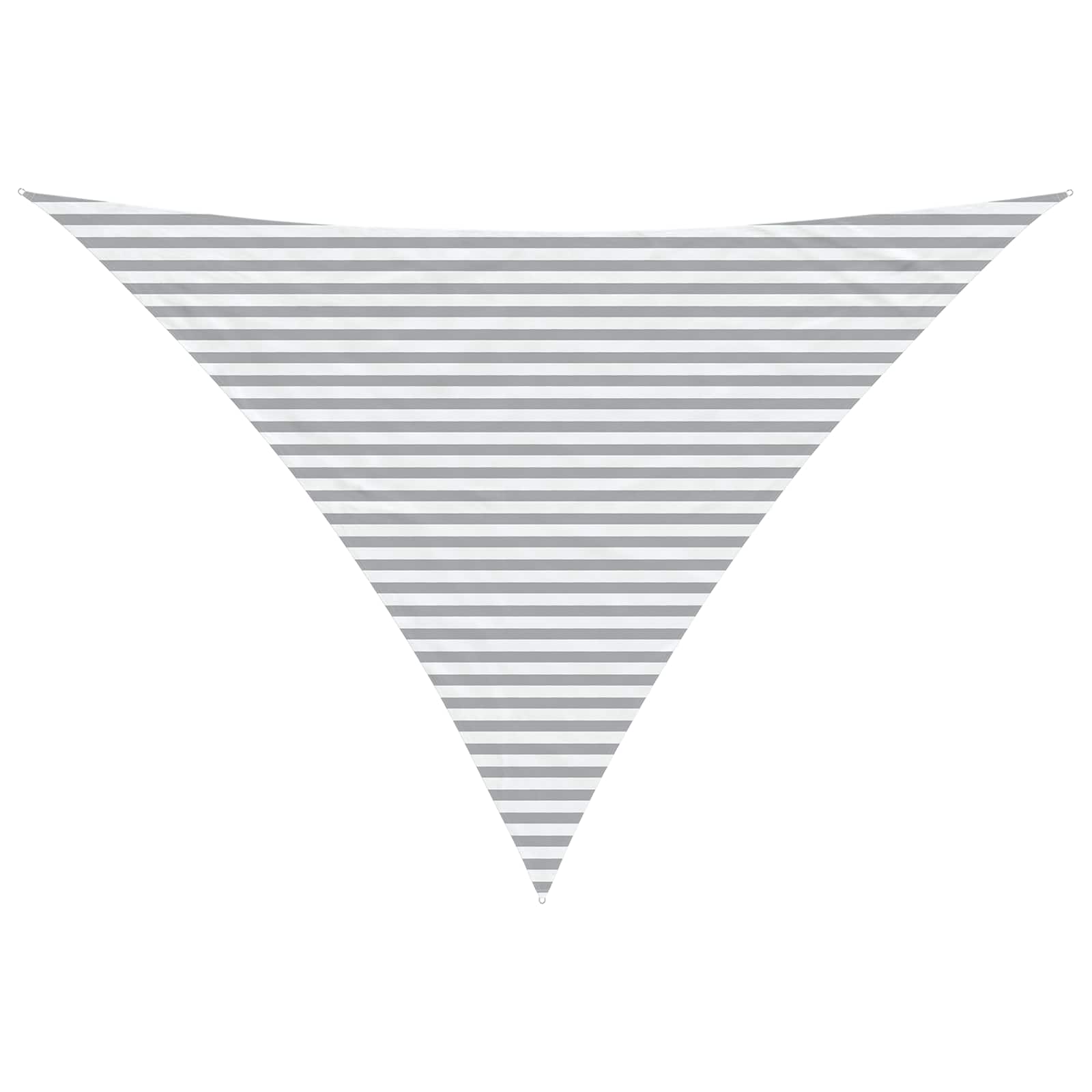 Vela da ombra solare Grigio chiaro e bianco 5 x 5 x 6 m | homemem39